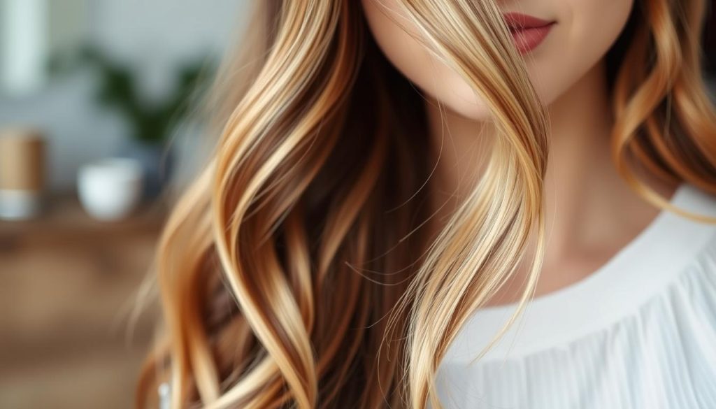 Balayage hårfarging