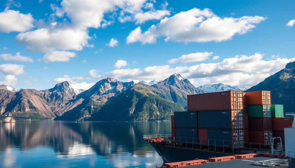 Containertransport i Norge