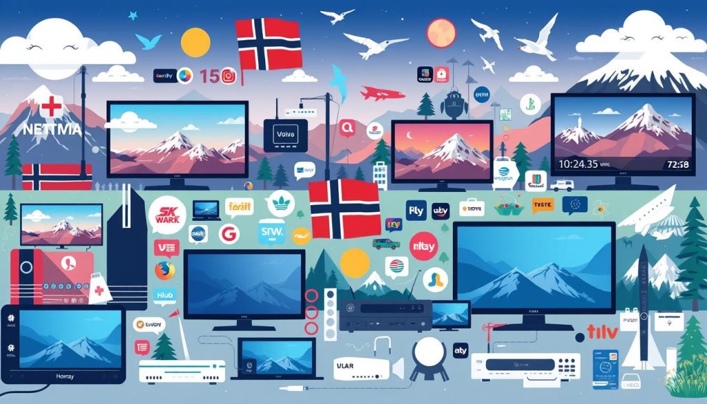 Internett og tv pakker Norge