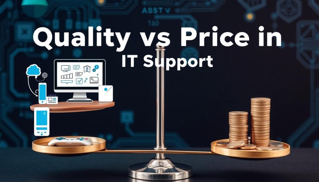 Kvalitet vs pris i IT-support