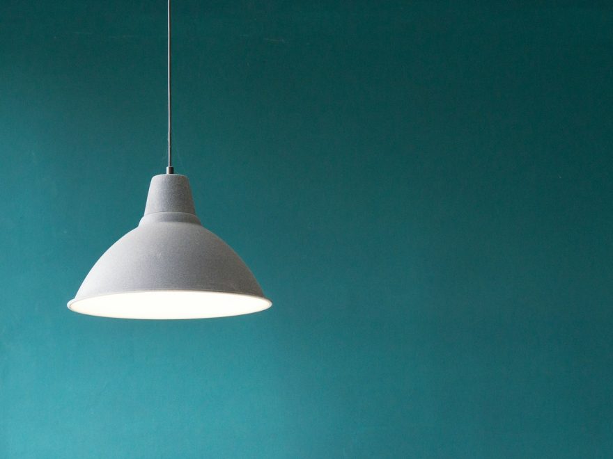 white pendant lamp, installasjon av lyspunkt, installasjon av lampe