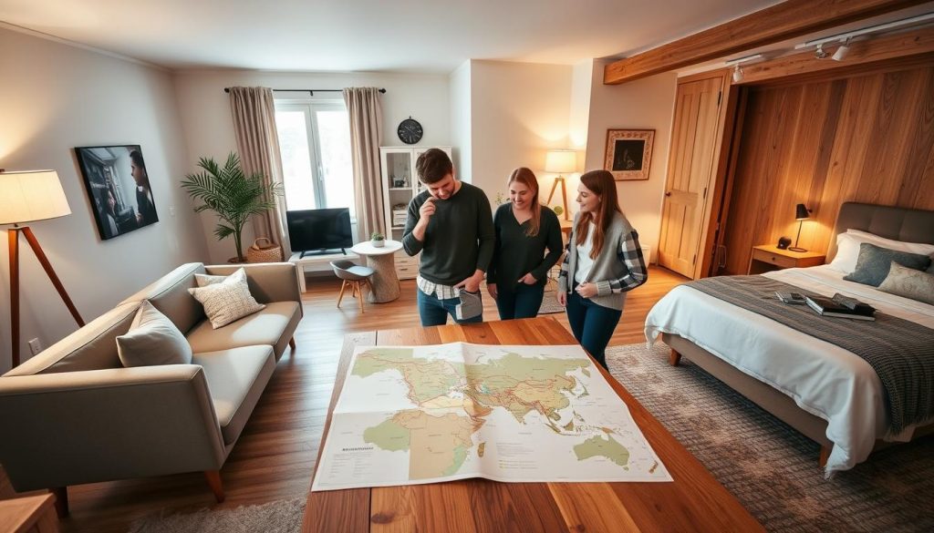 Airbnb overnatting valg