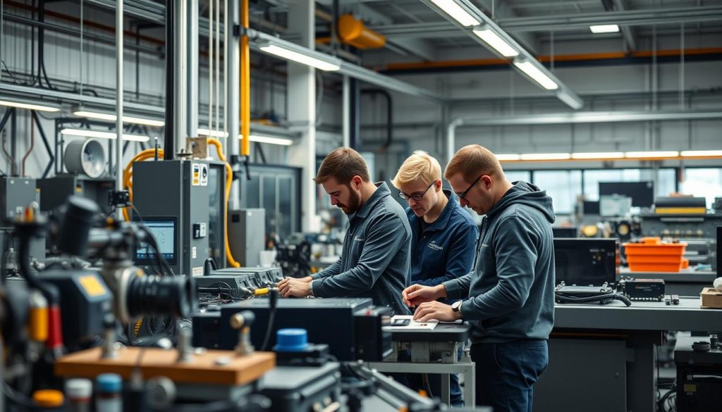 Industriell teamledelse og produksjonseffektivisering