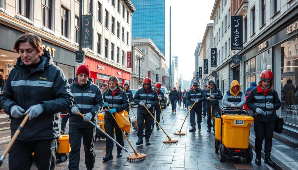 Vaskepersonale i Oslo