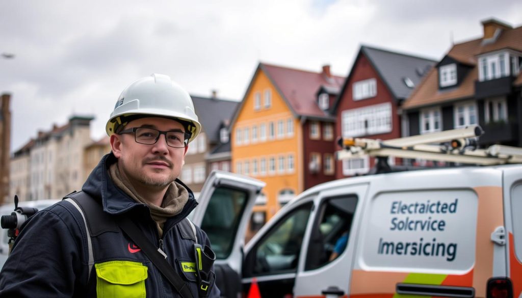 Akutt elektriker i norske byer