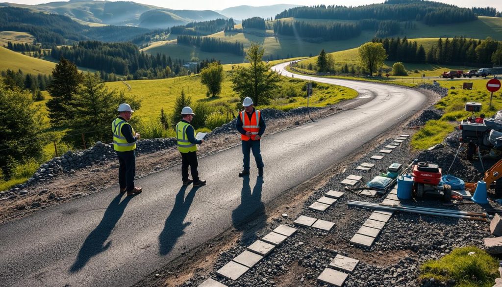 Asfalt og stein tjenester i Norge