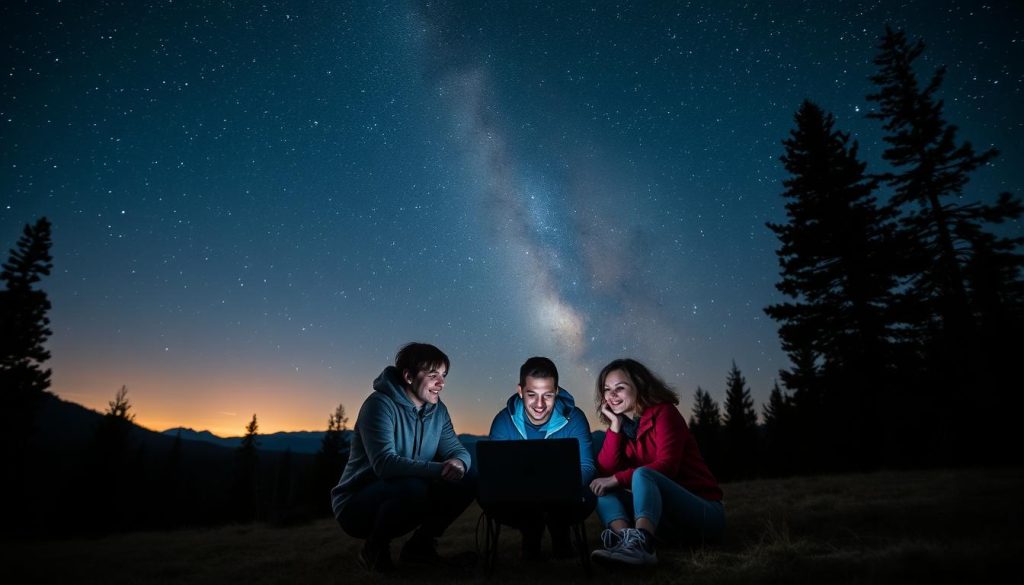 Astrofotografering programvare