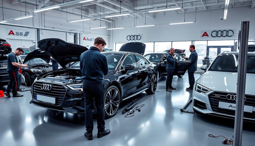 Audi verksted tjenester