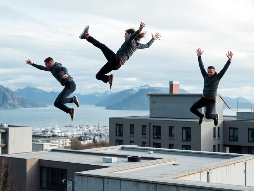 Avanserte parkour-klasser