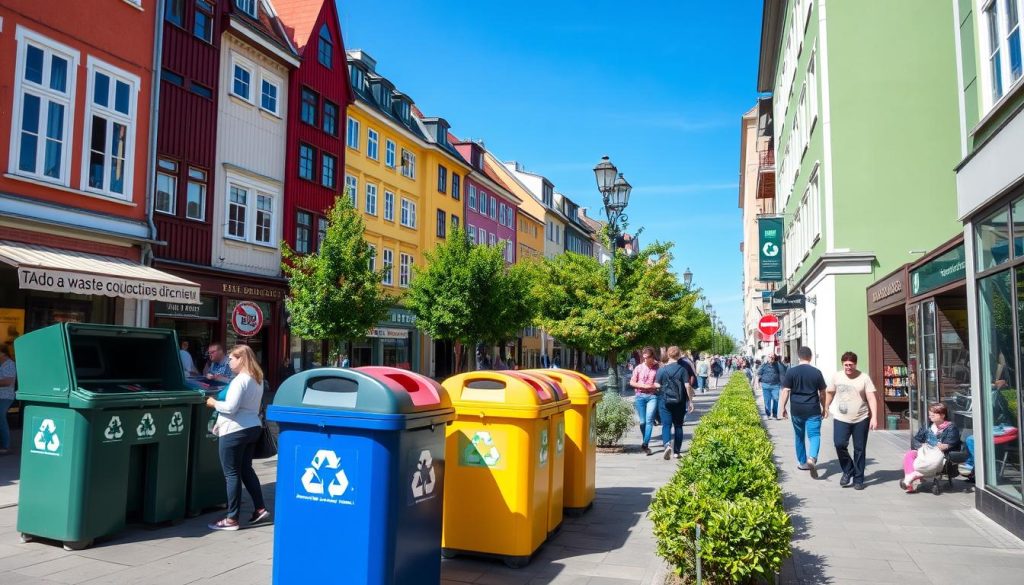 Avfallshåndtering i norske byer