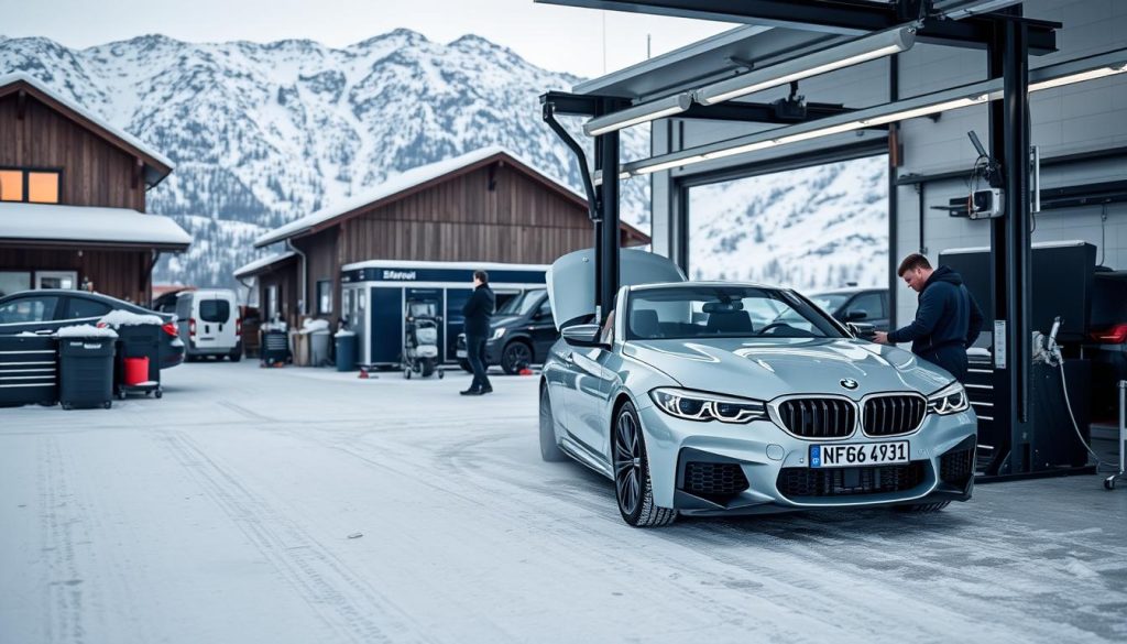 BMW verksted i Norge