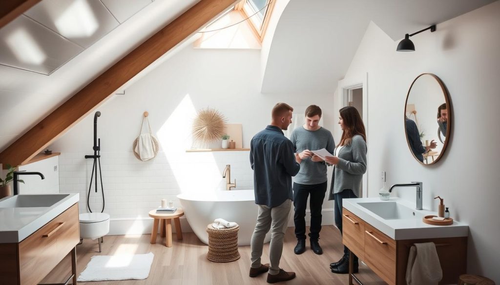 Bad på loft tjenester