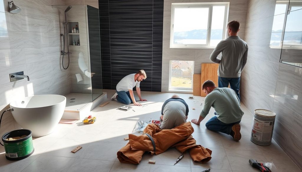 Baderomsrenovering i Norge