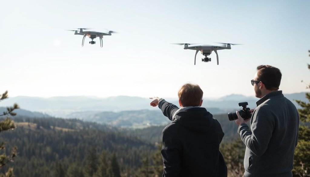 Bærekraftig dronebruk i naturlandskap