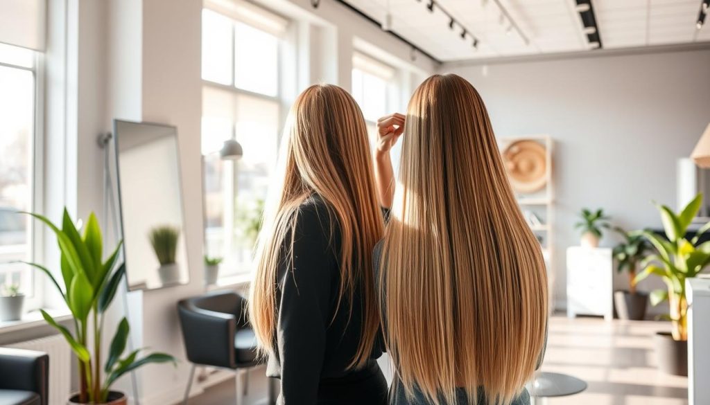 Balayage hårfarge teknikk