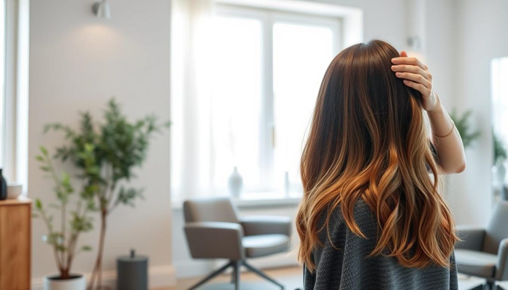 Balayage hårfarge teknikk