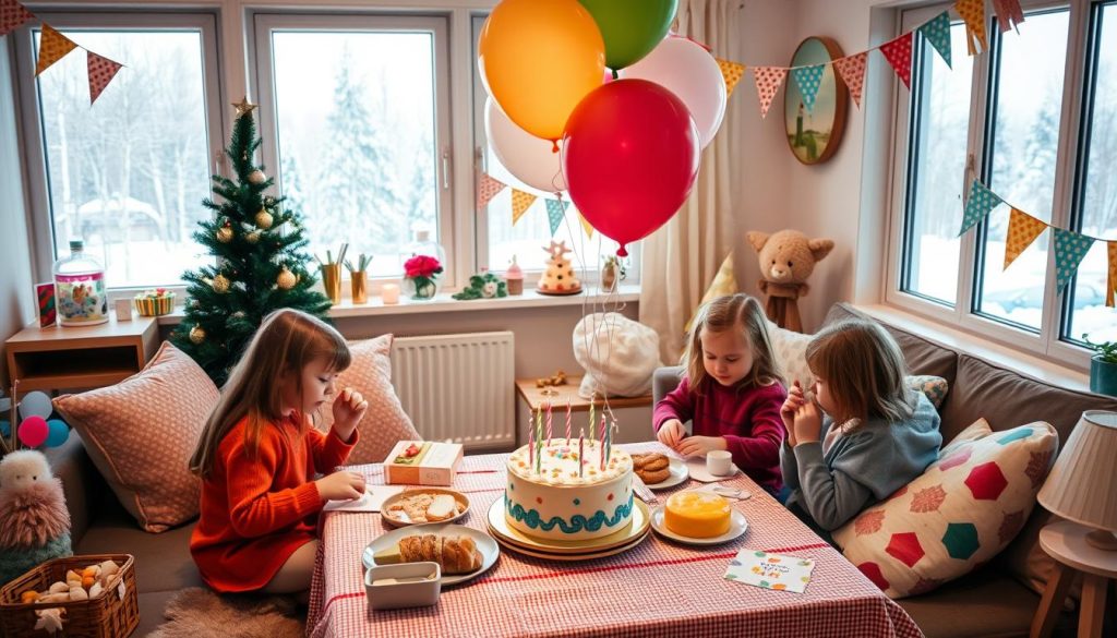 Barnebursdag planlegging