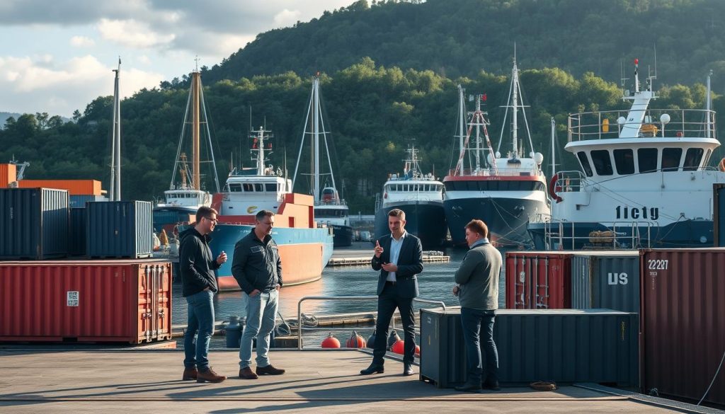 Båtfrakt leverandør valg