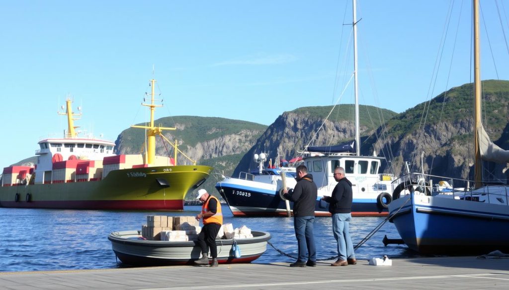 Båtfrakt transportløsninger