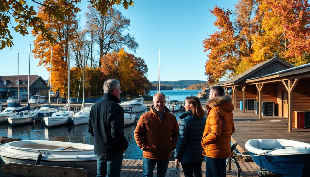 Båtopplag transport leverandør valg