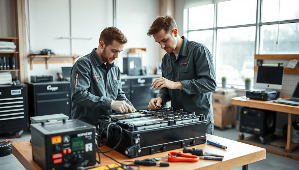 Batteriskade elbil diagnostisering