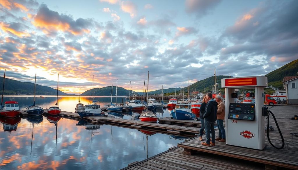 Bensin båt priser i Norge