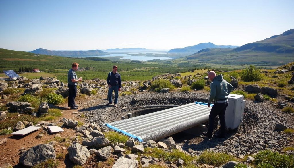 Bergkollektor installasjon og vedlikehold