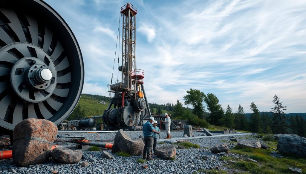 Bergvarme installasjon og geologiske forhold