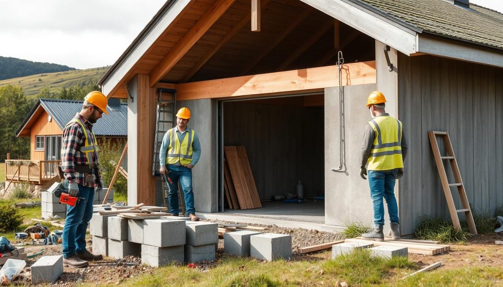 Betonggarasje byggemåter