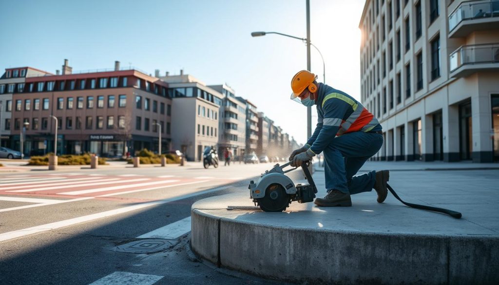 Betongkapping i norske byer