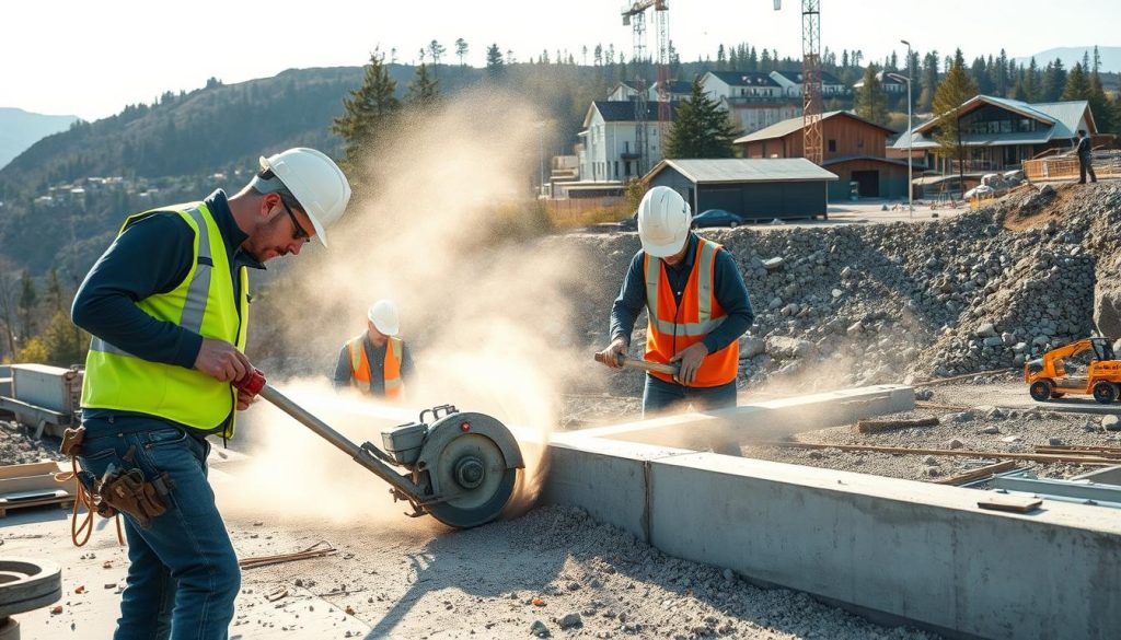 Betongsaging grunnmur kostnadsfaktorer