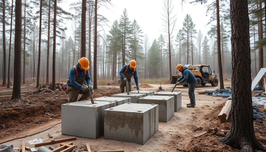 Betongstøping prosjekt