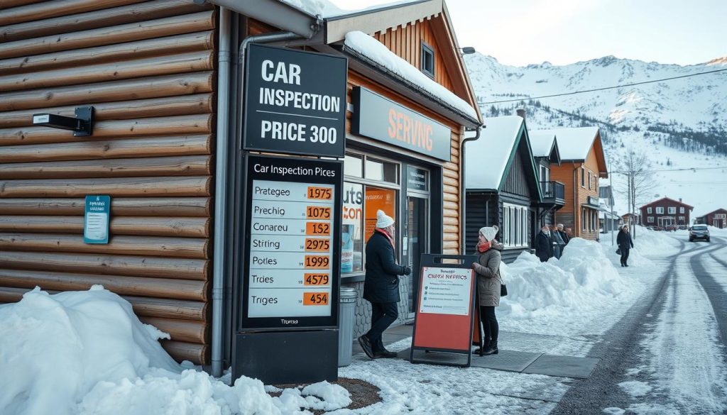 Bilkontroll priser i Tromsø