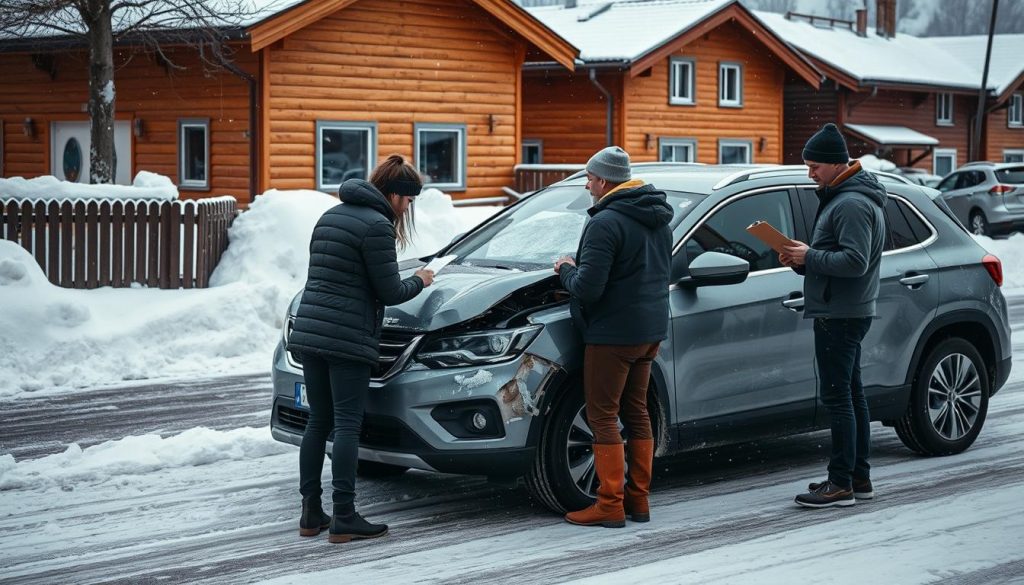 Bilskaderapport situasjoner