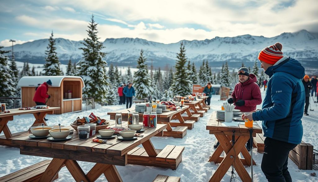 Birkebeinerrennet matstasjoner