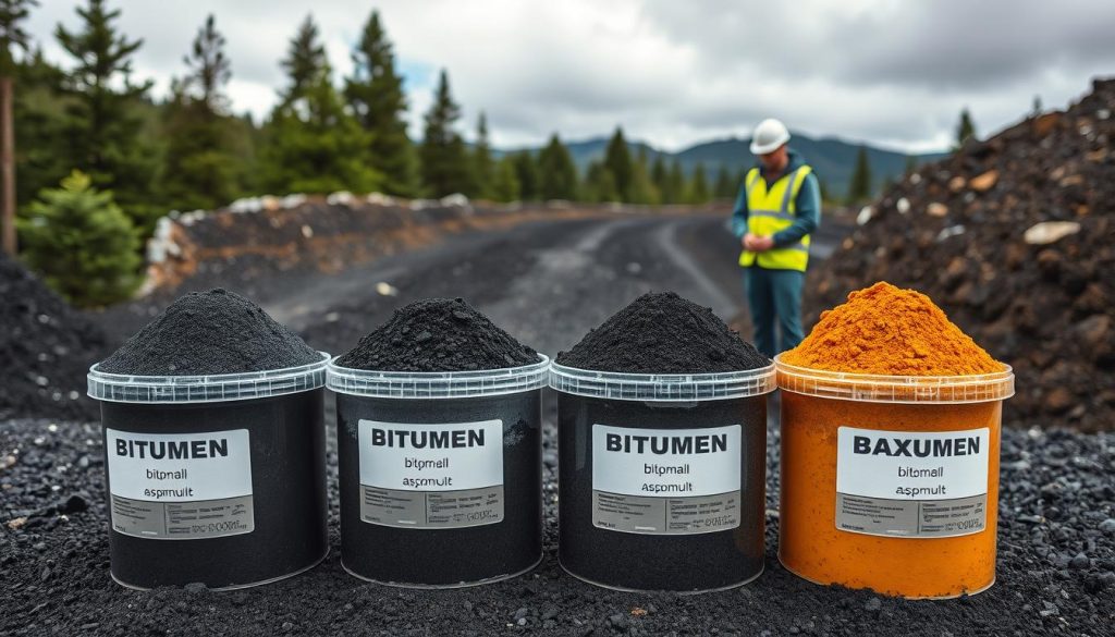 Bitumen priseksempler for asfalt