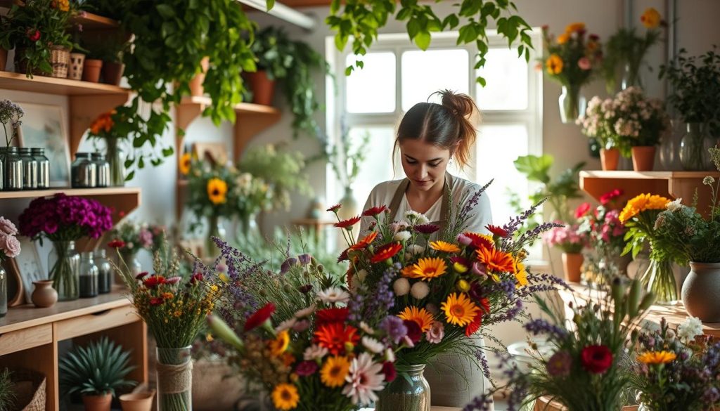 Blomsterdekoratør i Norge