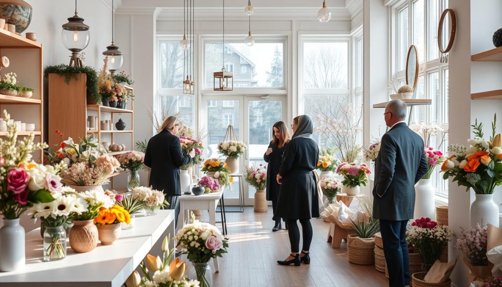 Blomsterdekoratør tjenester