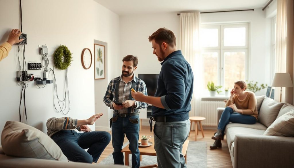 Bolig elektrisitet sikkerhetskontroll