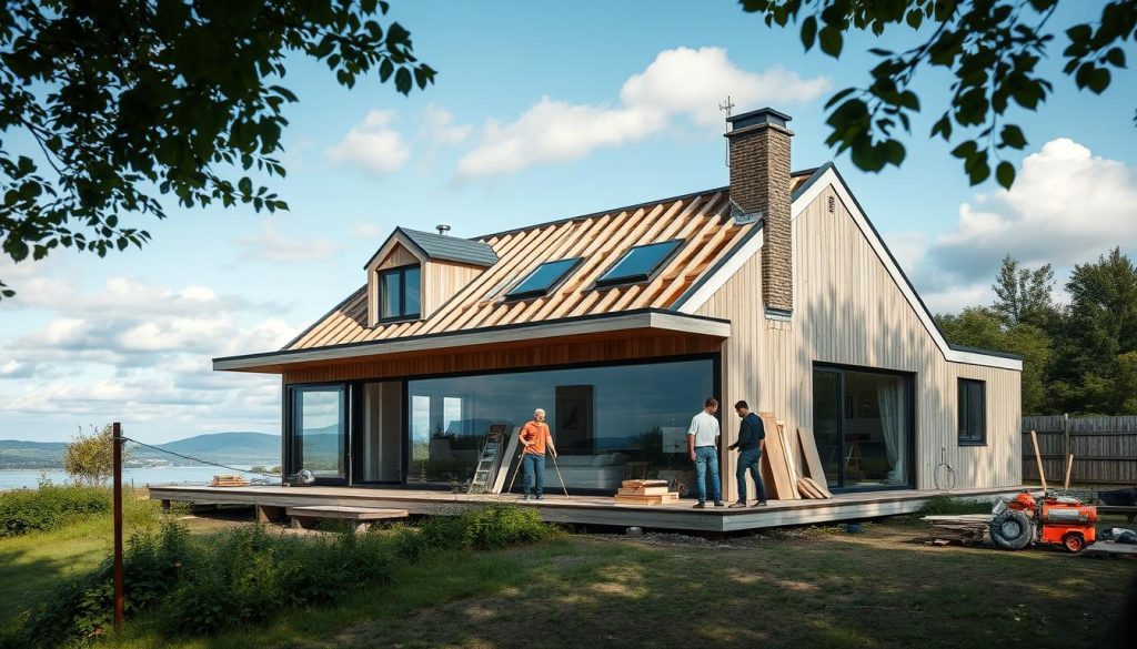 Boligutvidelse og fordeler med bygge på huset selv