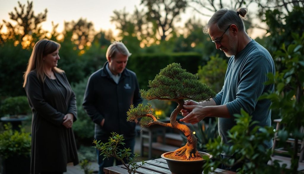 Bonsai-spesialist veiledning