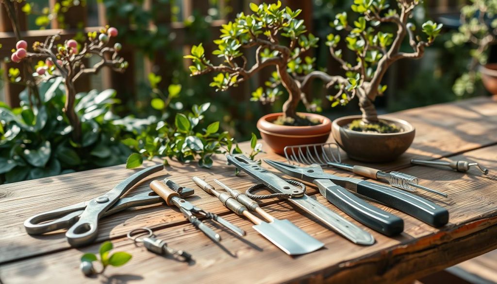 Bonsai trimming verktøy