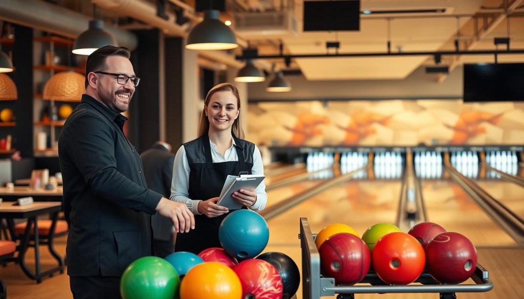 Bowling arrangementer service