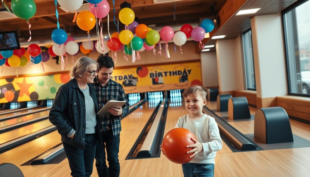 Bowlingbursdag planlegging