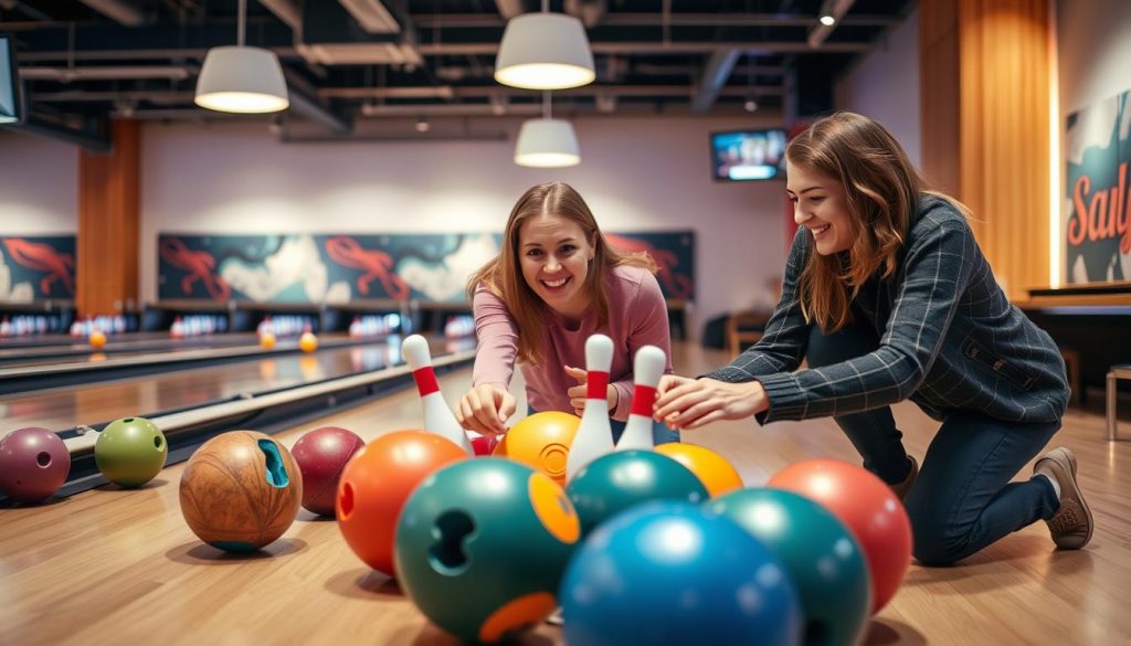 Bowlingkurs gruppeopplæring