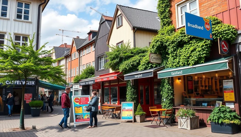 Bredbånd pakker i norske byer