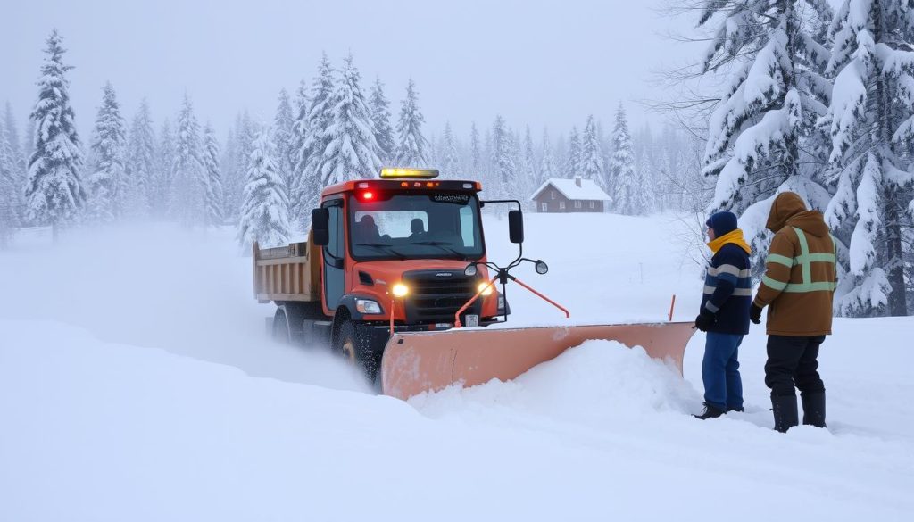 Brøytetjenester vintervedlikehold