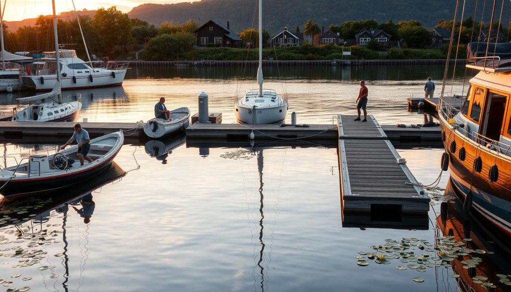 Bryggeplass sesong tjenester