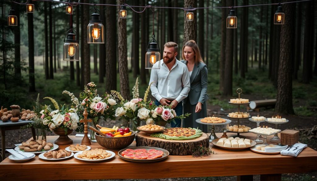 Bryllupscatering ekstra tjenester