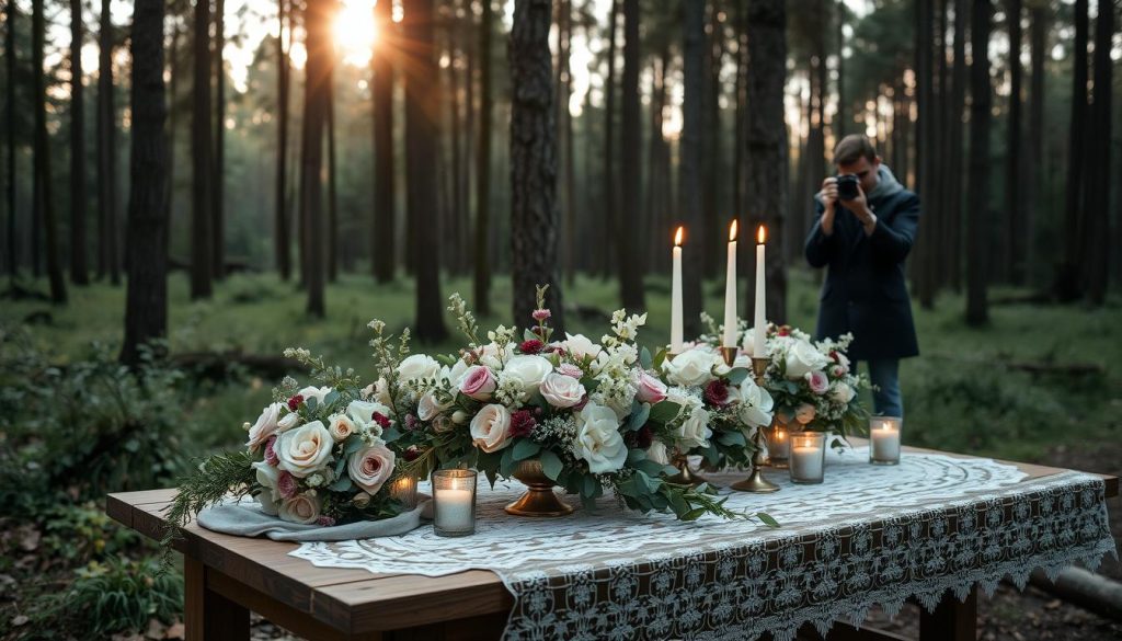 Bryllupsdetaljer fotografering